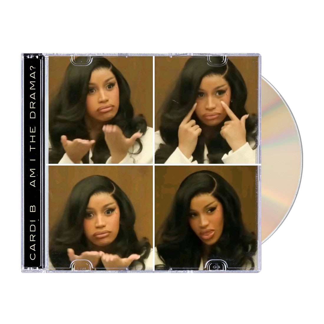 AM I THE DRAMA? Courtroom Edition 2 CD – Cardi B