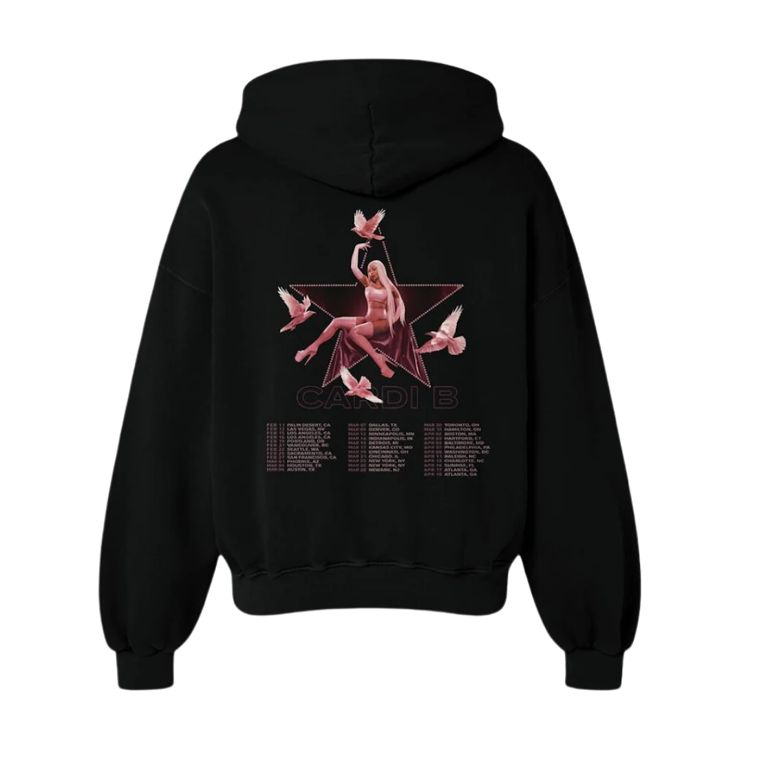 Little Miss Drama Rhinestone Tour Hoodie