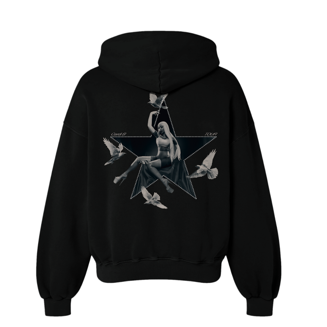 Little Miss Drama Rhinestone Hoodie