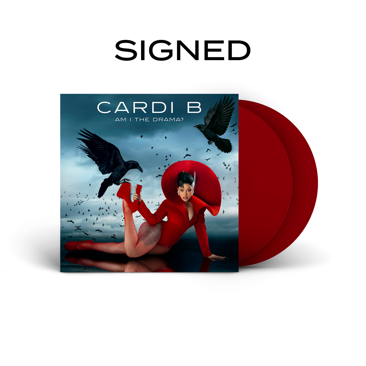 AM I THE DRAMA? (SIGNED VINYL)