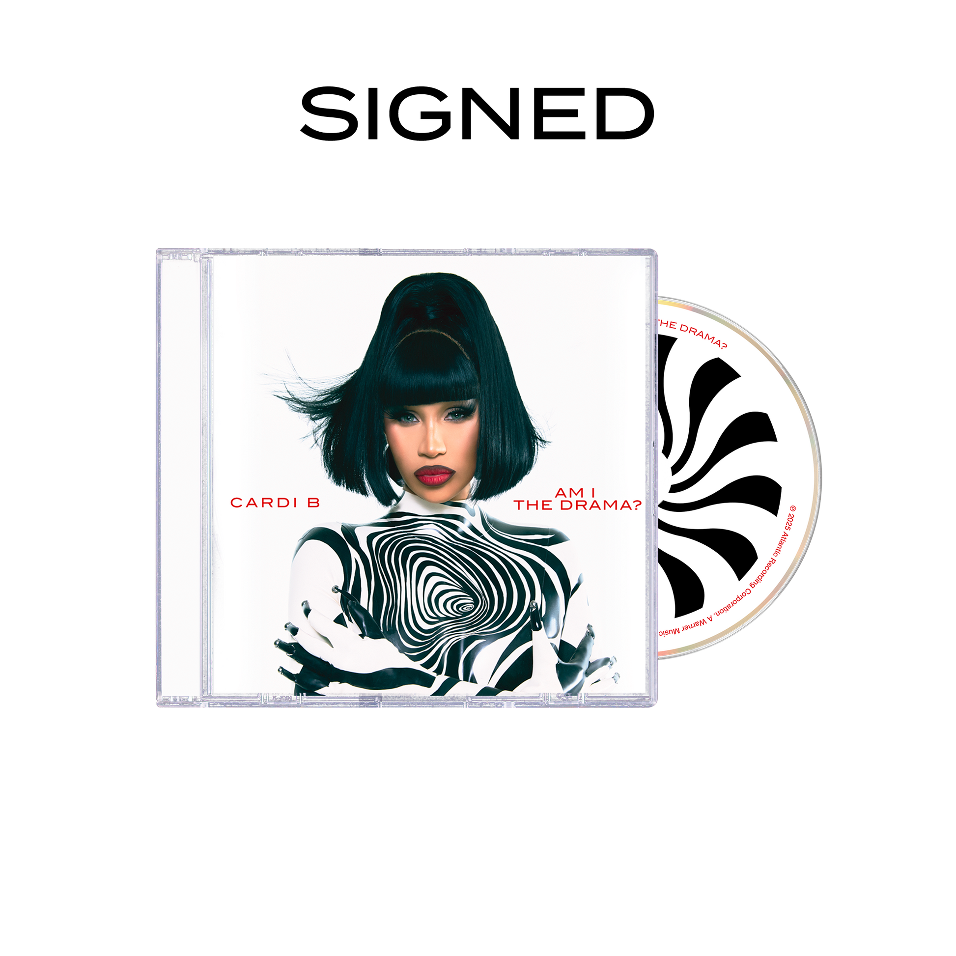 AM I THE DRAMA? Magnet (Alternate Cover #4 Signed CD) – Cardi B AM I THE DRAMA? Magnet (Alternate Cover #4 Signed CD) – Cardi B