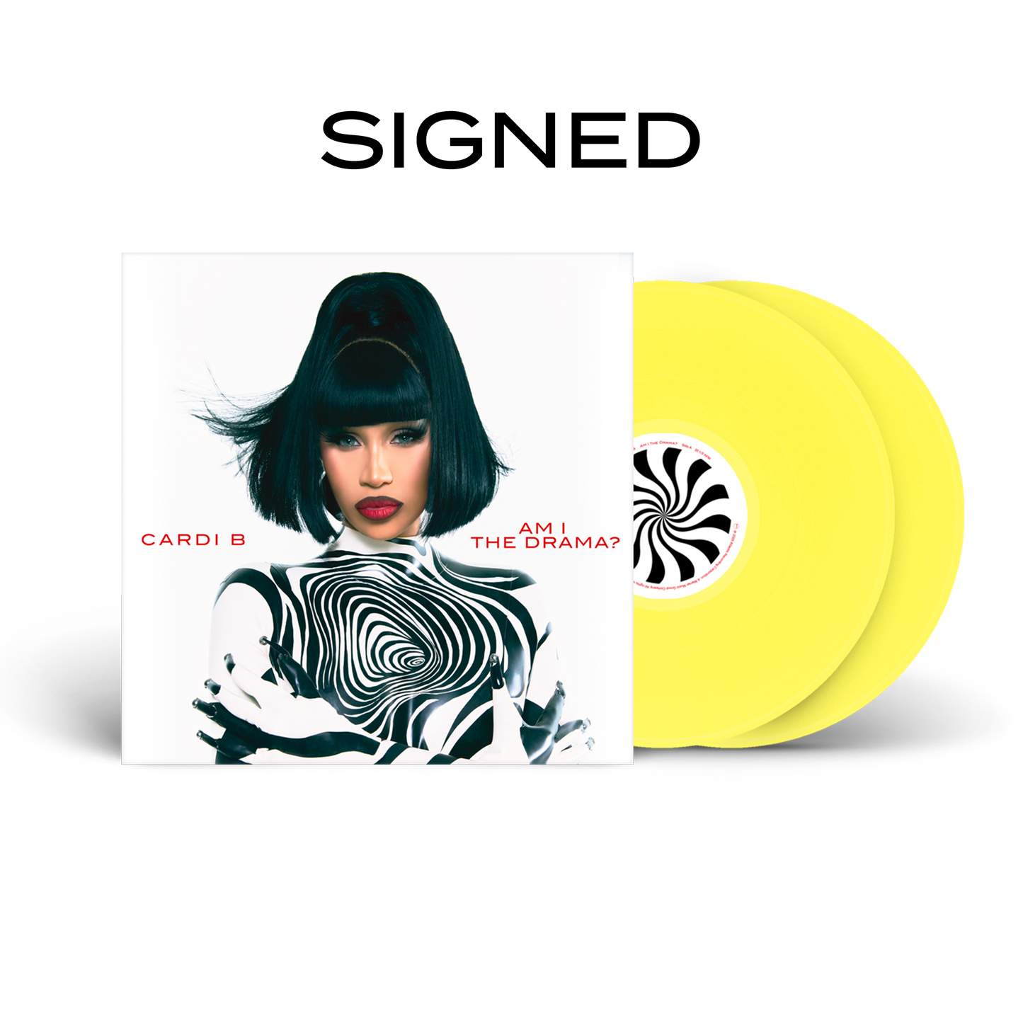 AM I THE DRAMA? Magnet (Alternate Cover #4 Signed Vinyl)