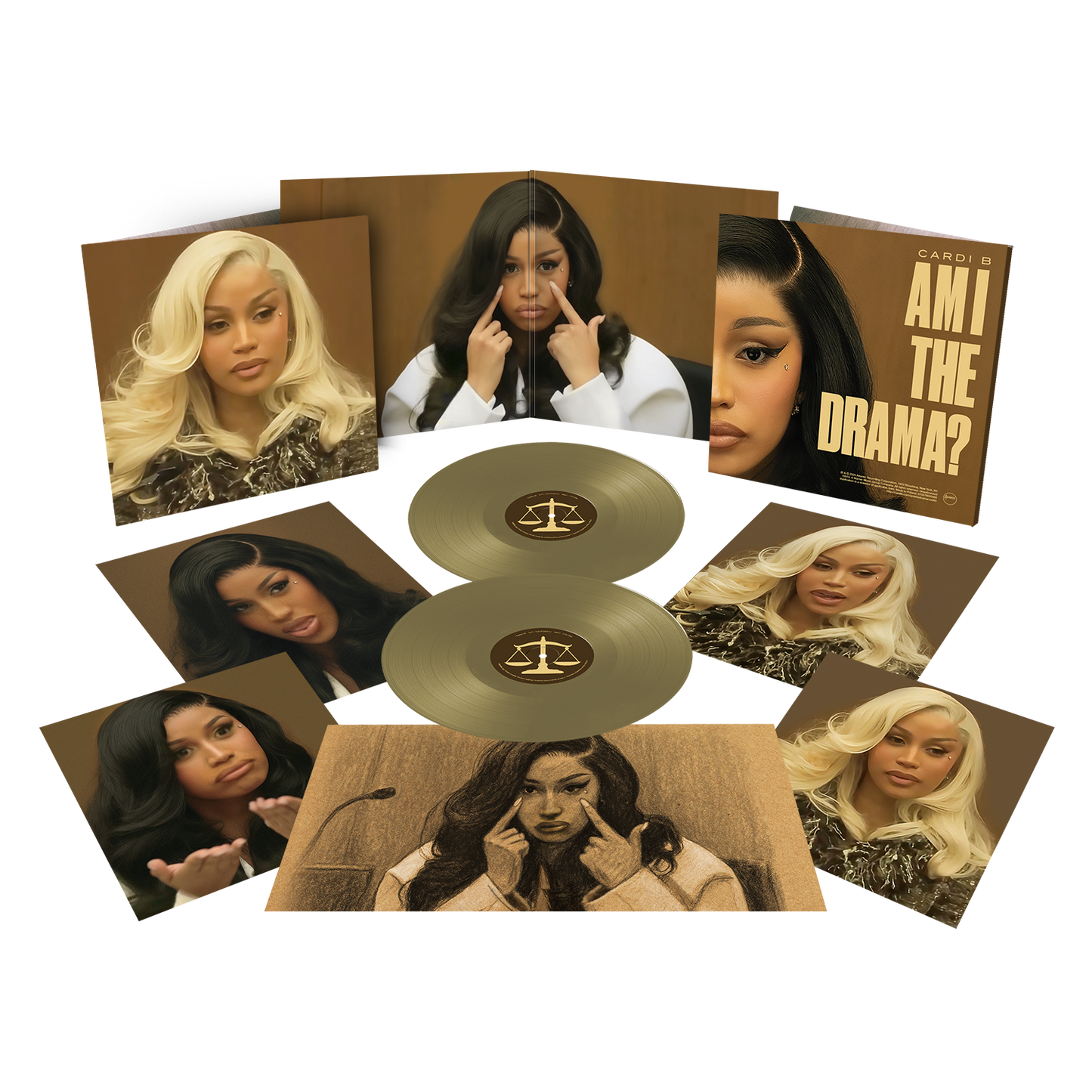 AM I THE DRAMA?  (Courtroom Edition Vinyl)