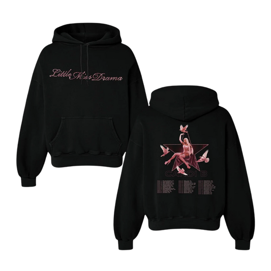 Little Miss Drama Rhinestone Tour Hoodie
