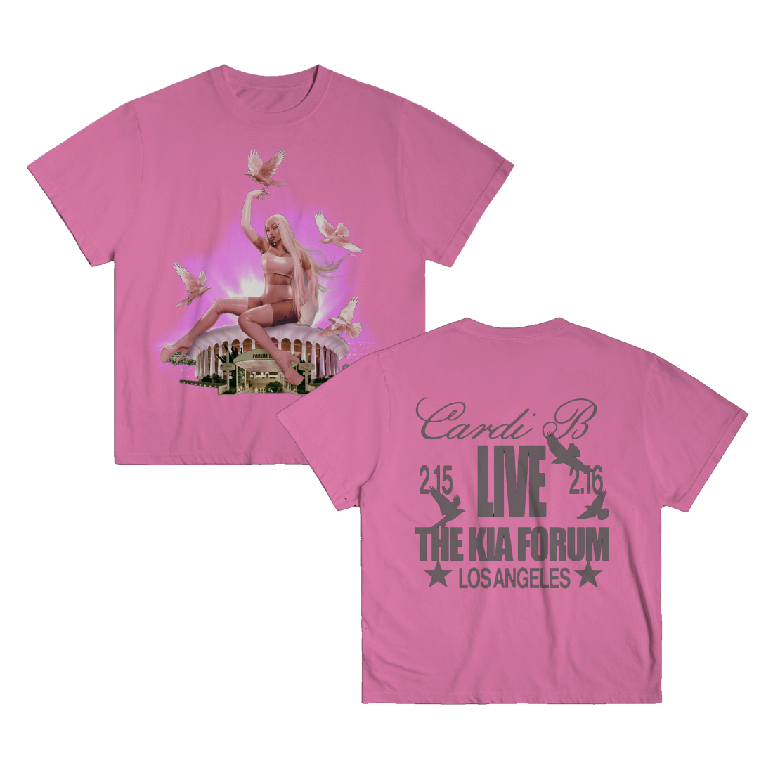 Kia Forum Exclusive Tee - Pink
