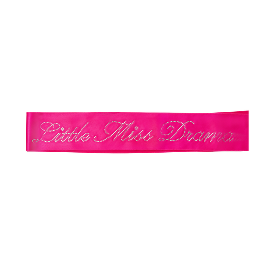 Little Miss Drama Sash
