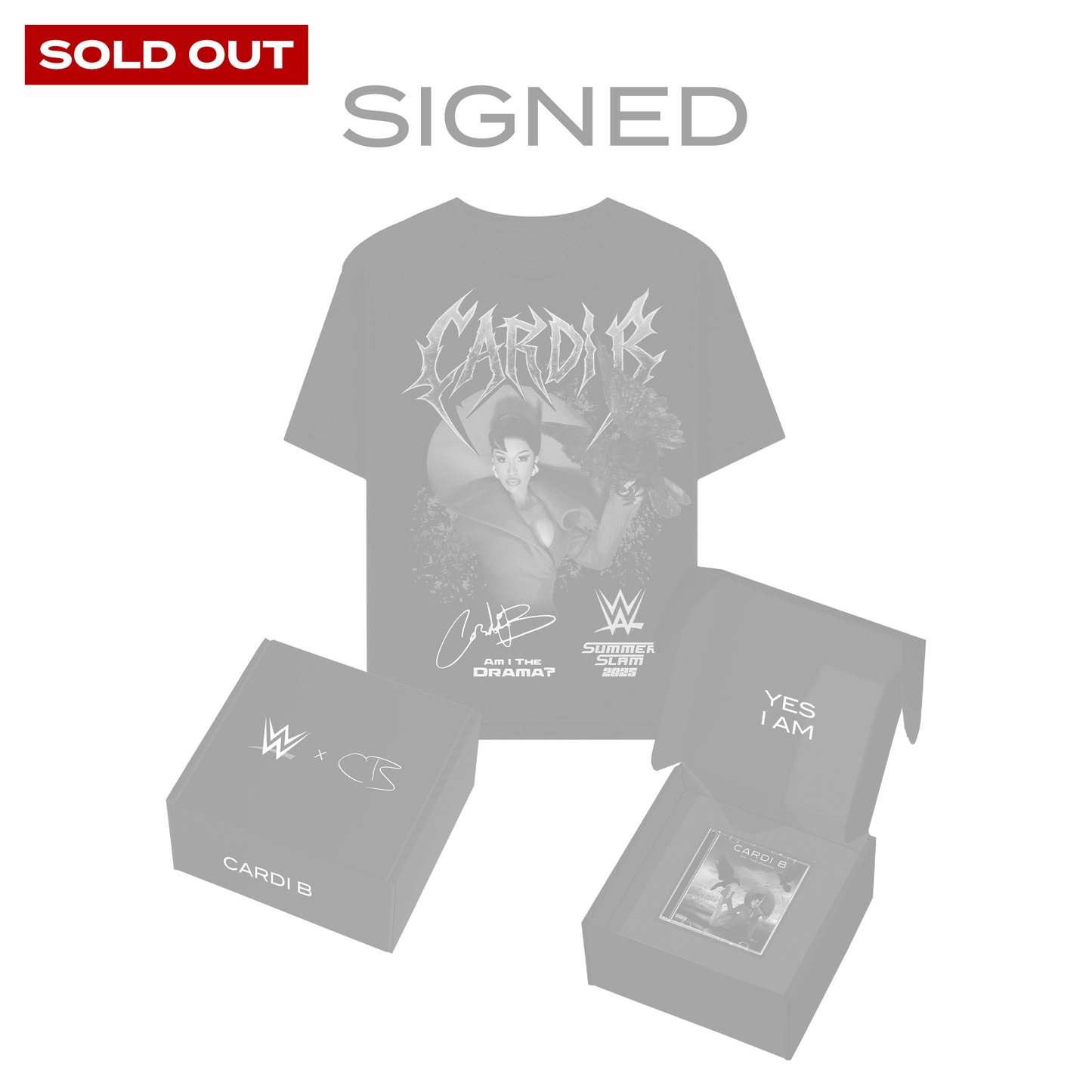 Signed - AM I THE DRAMA? x WWE Box Set