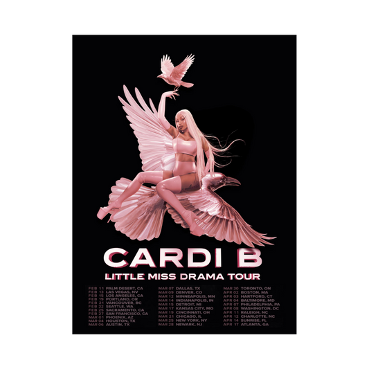 Little Miss Drama Tour Poster